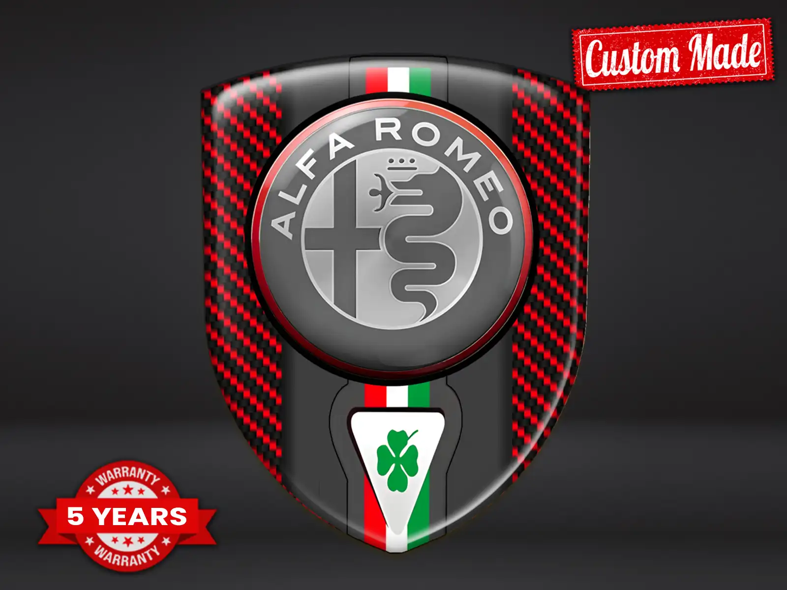 Alfa Romeo Pegatinas Auto Negocio Limitadas Deporte Universal